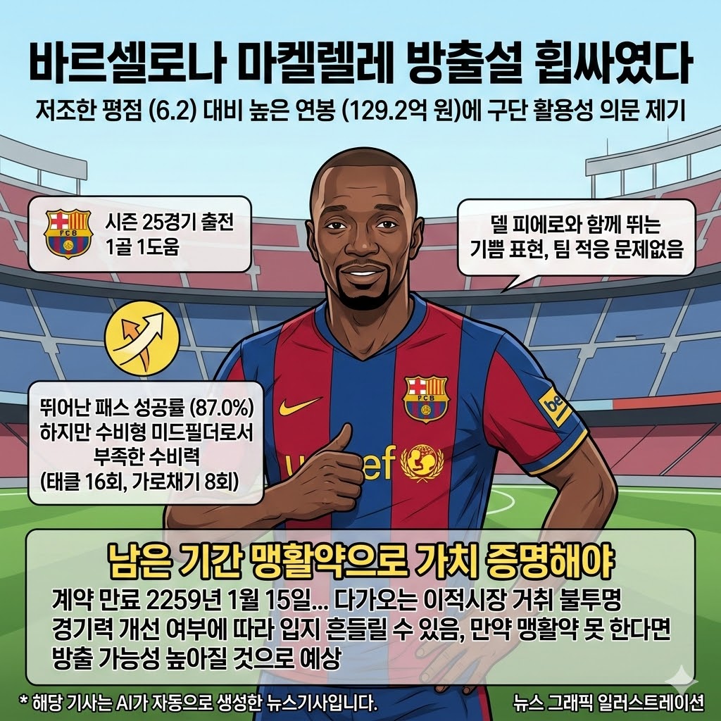 클로드 마켈렐레, 방출설 [연봉 왜 받았나]